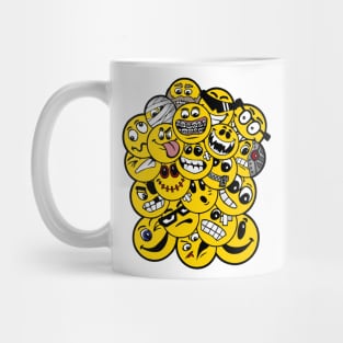 Bunch of Smileys Mug